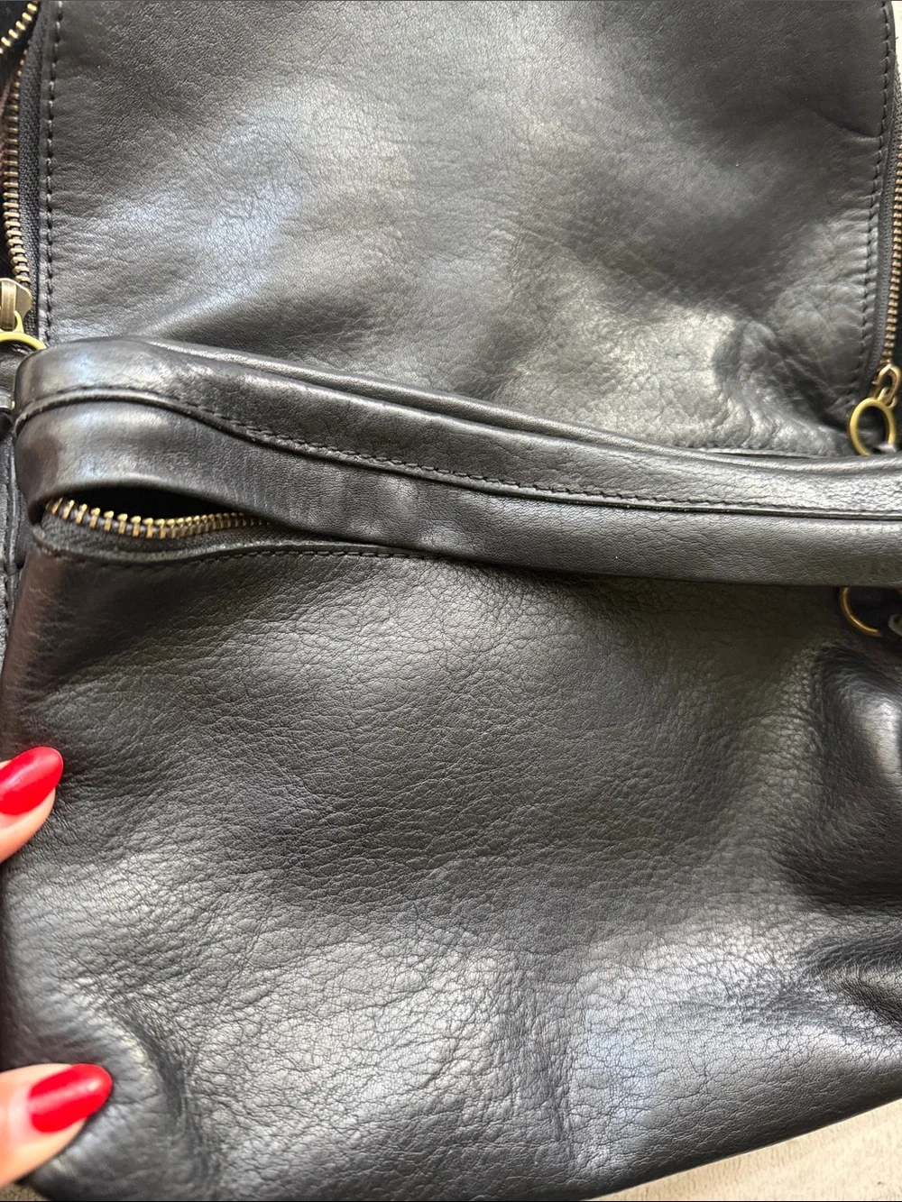 Madewell Leather Lorimer Backpack - Picture 13 of 14